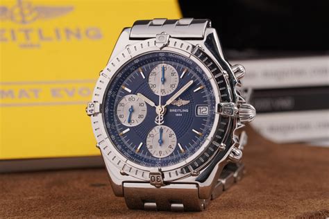 breitling second hand staggered|pre owned Breitling watches.